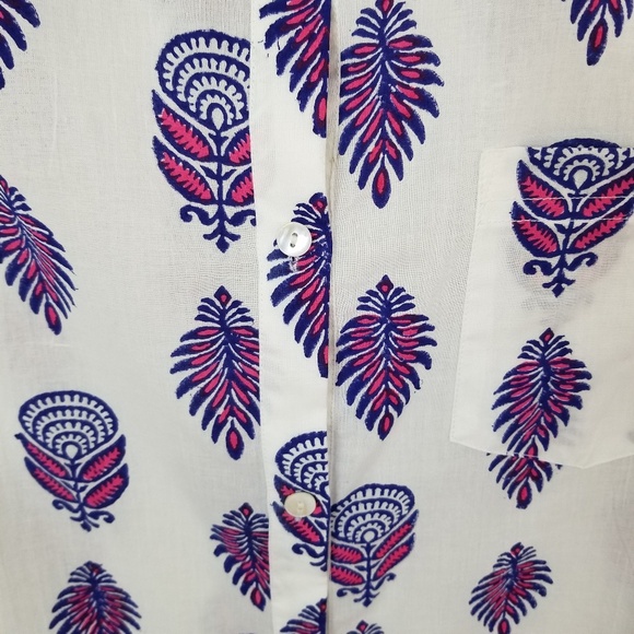 Roberta Roller Rabbit oversized button down shirt - Picture 4 of 6